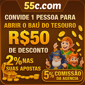 55c.com Indique amigos para receber um bônus